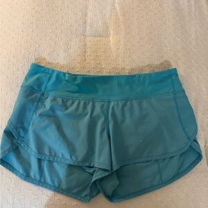 Women's Blue Athletic Shorts
